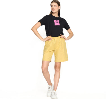 KENNY LADIES WALKSHORT FABRIC 231B  YELLOW