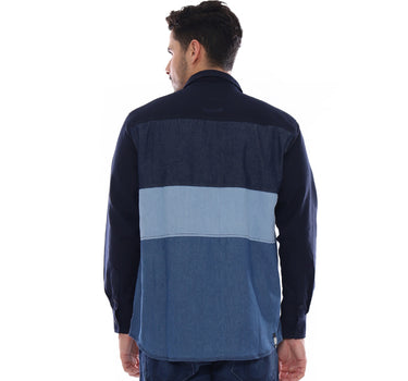 BRAYMON MEN SHIRT LONG NAVY
