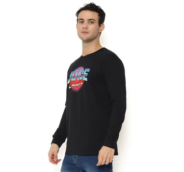 COMA MEN LONG TEE  BLACK