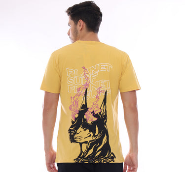 HUND MEN TEE 231B YELLOW
