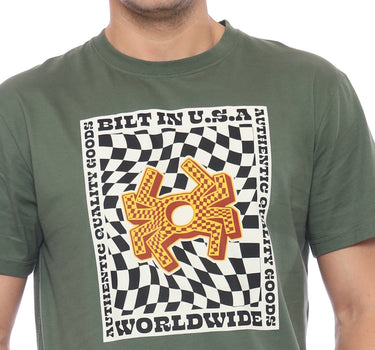 CHESSIE MEN TEE ARMY