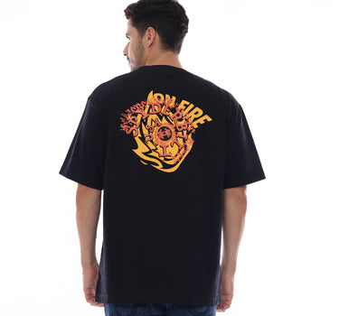 ON FIRE MEN OVERSIZE TEE