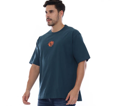 ON FIRE MEN OVERSIZE TEE