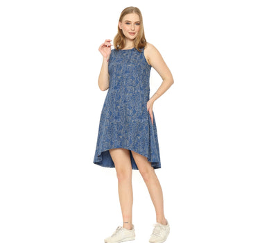 SOUNA MIDI DRESS BLUE