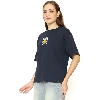 BLUTE LADIES TEE DARK NAVY