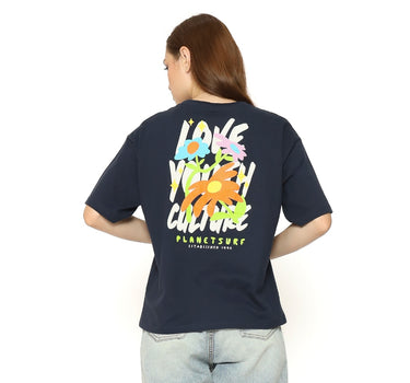 BLUTE LADIES TEE DARK NAVY