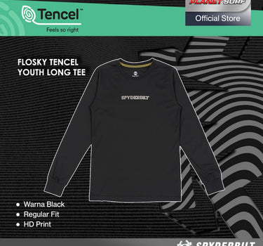 FLOSKY YOUTH LONG TEE BLACK