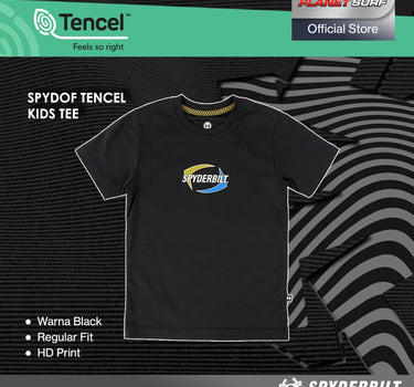SPYDOF TENCEL KIDS TEE BLACK