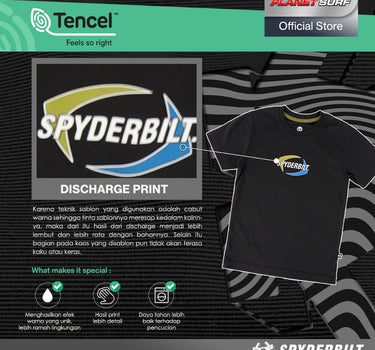 SPYDOF TENCEL KIDS TEE BLACK