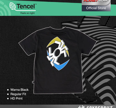 SPYDOF TENCEL KIDS TEE BLACK