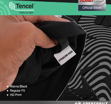 STRACOM TENCEL KIDS TEE BLACK