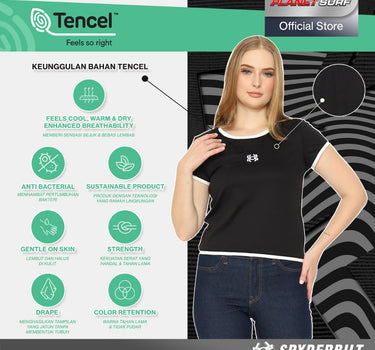 CHANNIE TENCEL LADIES TEE