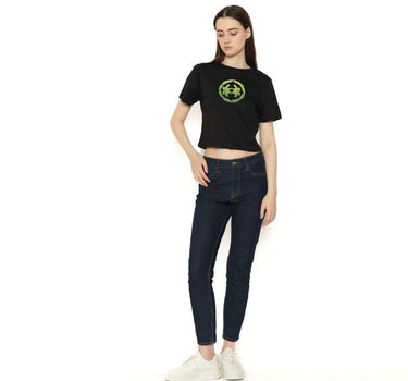 BLATT TENCEL LADIES TEE BLACK