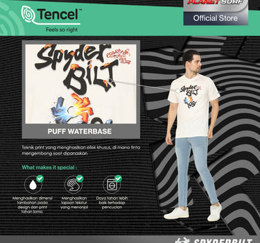 STRACOM TENCEL MEN TEE WHITE
