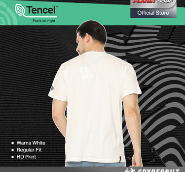 STRACOM TENCEL MEN TEE WHITE