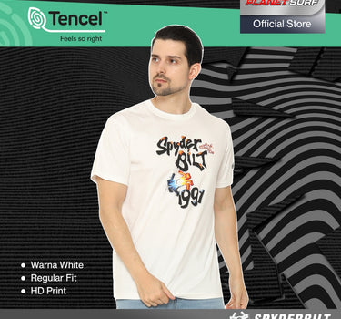 STRACOM TENCEL MEN TEE WHITE