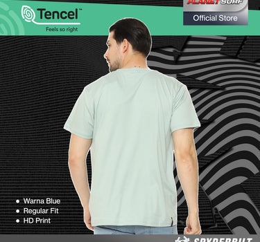 Spyderbilt Kaos Lengan Pendek Pria Illusion Tencel Men Tee Planet Surf