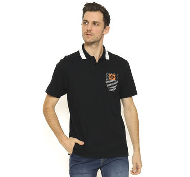 HOBO MEN POLO SHIRT BLACK