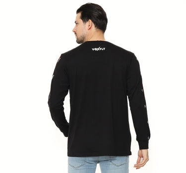 Voxfly Kaos Lengan Panjang Pria Fine Line Long Tshirt Planet Surf