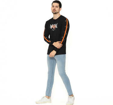 Voxfly Kaos Lengan Panjang Pria Fine Line Long Tshirt Planet Surf