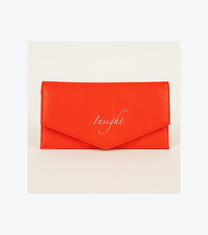 B ELANCE LONG WALLET  RED ALL