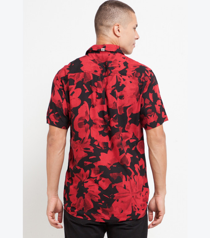 BLOOMS DAY SHIRT  RED XXL