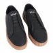 SWEAT LEATHER CREEPERS  BLACK XS